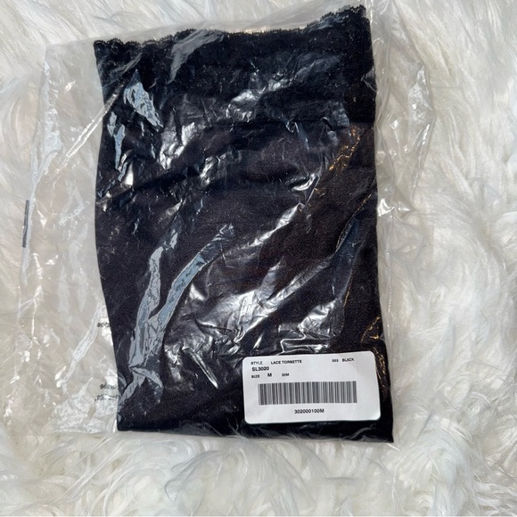 Ruby Ribbon Lace Torsette Open Bust SL3020 Black Size Medium - Picture 4 of 14